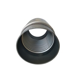 Exhaust Expansion Joint,DN 50, ax=+- 30mm, lat=+- 18mm LN=225mm