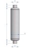 Schalldämpfer MS40, von 300  bis 425  kW , D= 193 ,15 dB(A)_2358